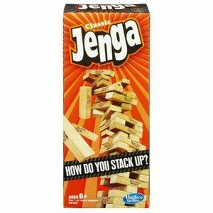 Jenga Hasbro Classic Game - A2120 Hasbro Games Family Game Bar Stack Fun Board